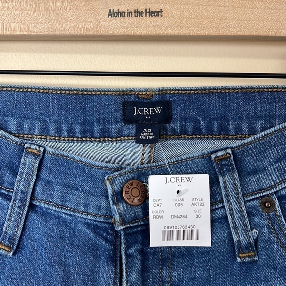 NWT J.Crew jeans - Picture 3 of 6